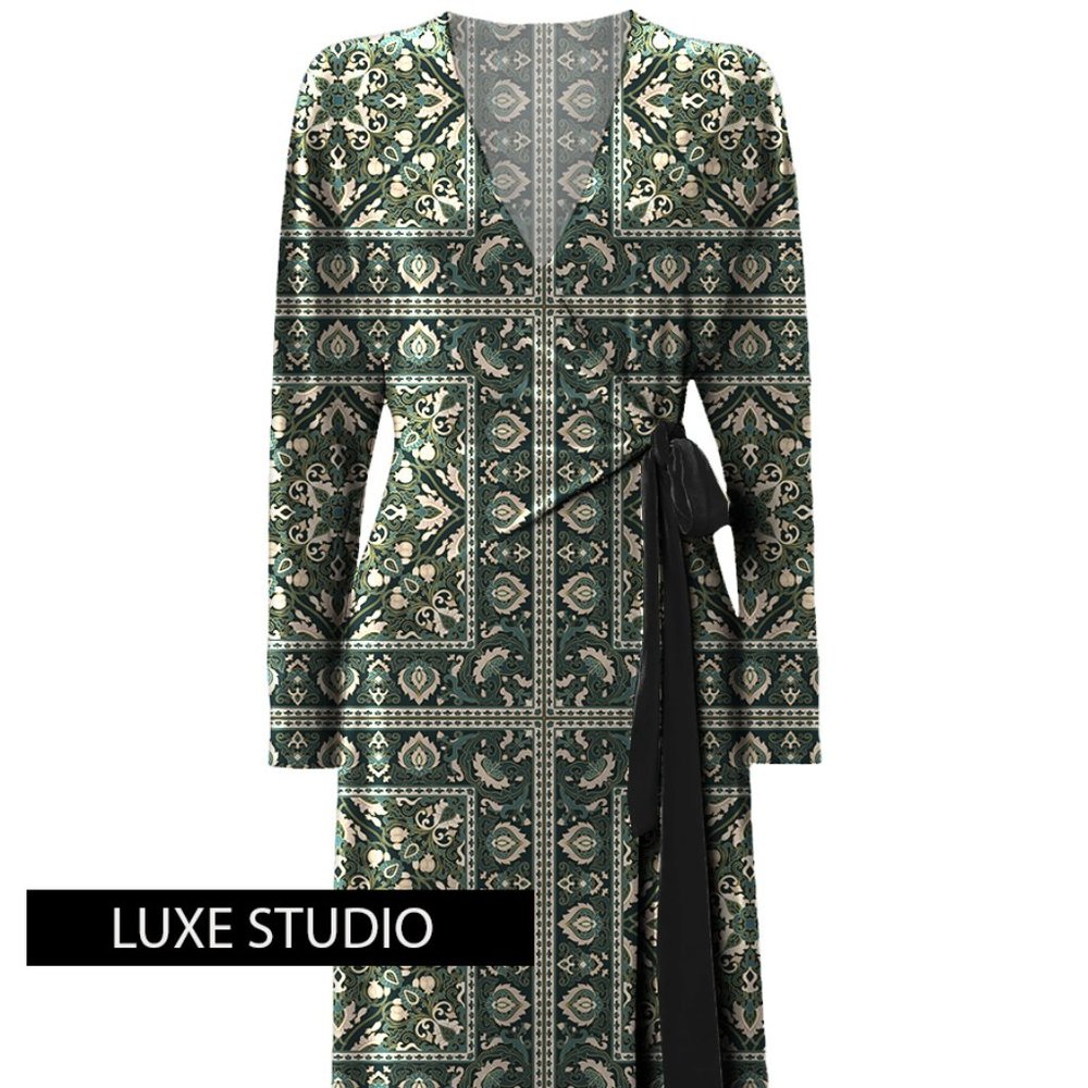 Wrap Mini Dress